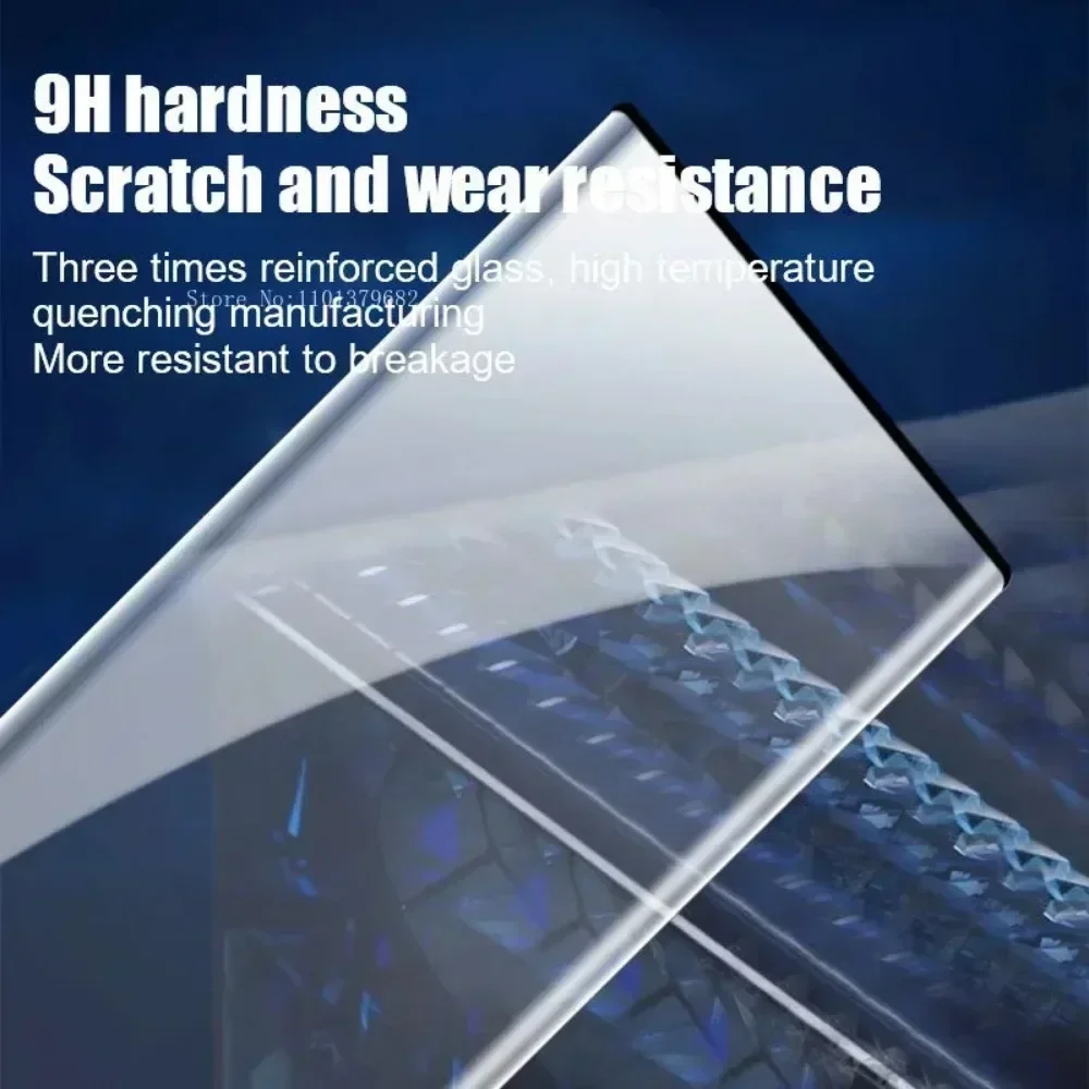 2PCS Dust Free Cabin Tempered Glass for Samsung Glaxy S24 S23 S22 Ultra S21 Plus Screen Protector Protective Film HD Full Cover