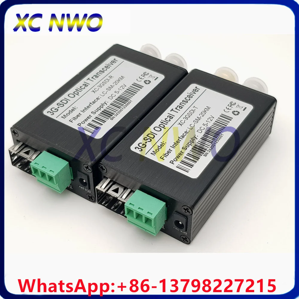 1-канальный миниатюрный оптоволоконный конвертер 3G-SDI с функциями Tally и Loopback, 1080P@60Hz, оптоволоконный трансивер 3G SDI с разъемом LC BIDI SFP. (art.: 3920dd3431c7c) - 3920dd3431c7c