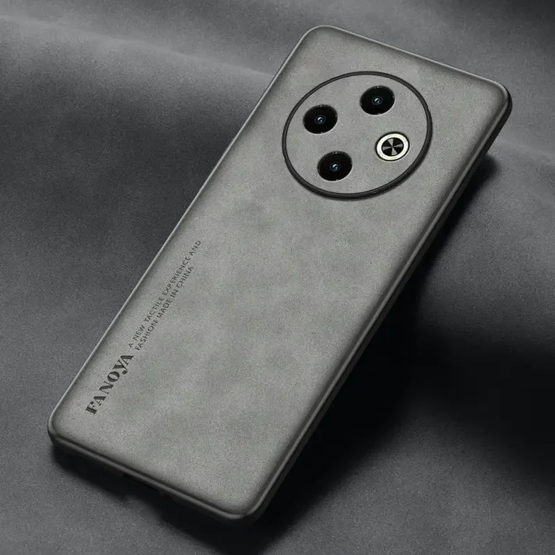 Для Infinix Spark 30C Роскошный кожаный чехол для 30 C матовый Силиконовый полная защита