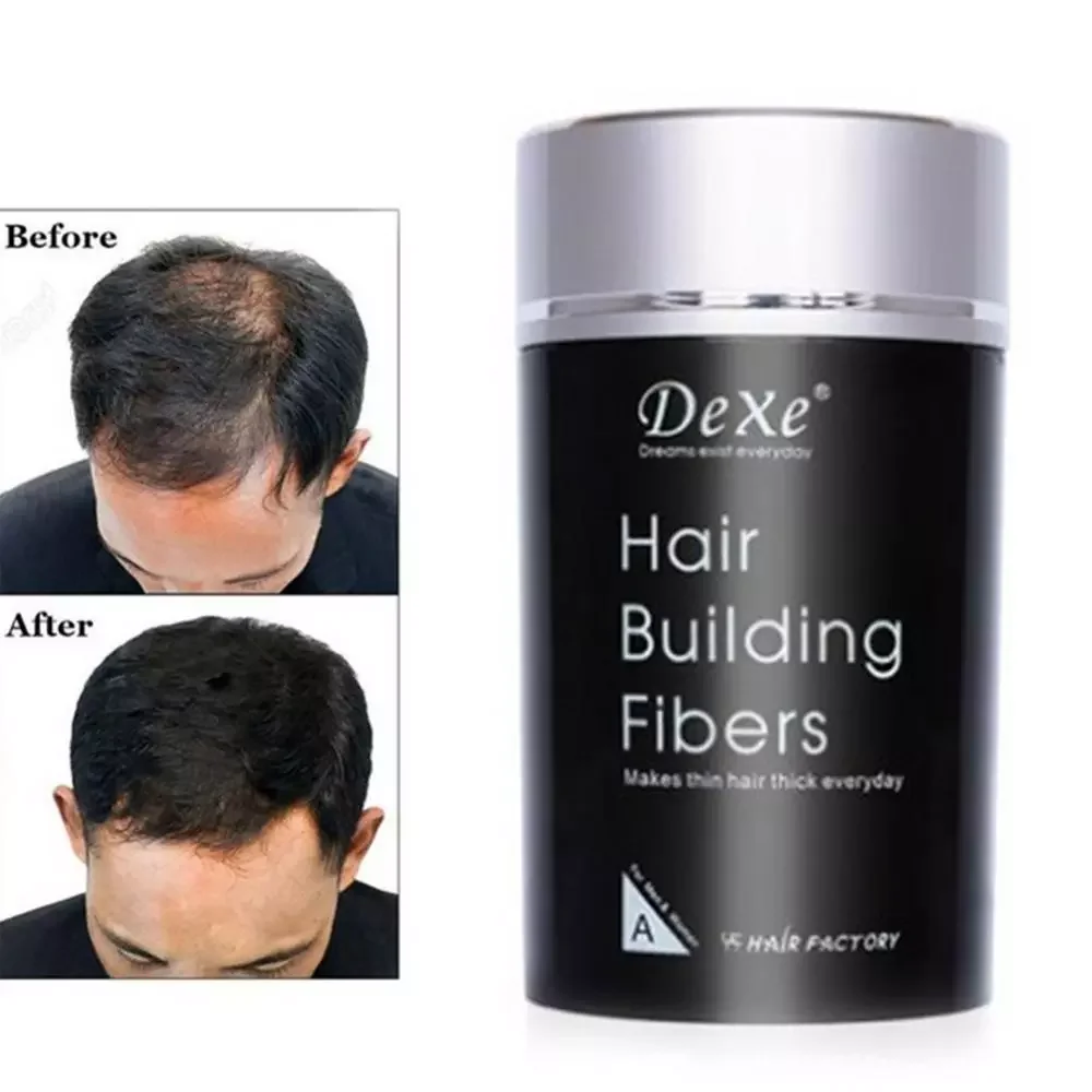 

NEW IN Hair Building Fibers 22g Keratin Plant Fiber Applicator Anti Loss Thickening Hair Growth Powder