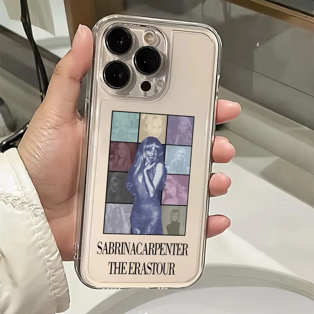 Чехол для телефона Singer Samsung S25 S24 S23 S22 S21 S20 FE Note20 Note10 Plus Ultra Lite 5G S-Sabrina C-Carpenter Clear Soft TPU