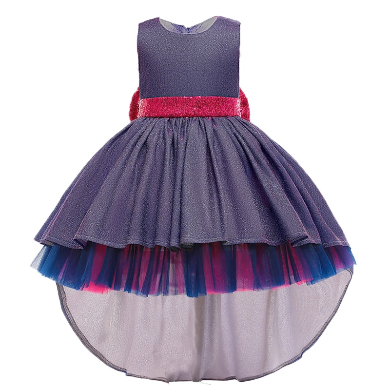 

2020 Summer Kid Princess Dress Flower Girls Wedding Birthday Party Dress Children Sequined Sleeveless Dresses For Girls Clothing