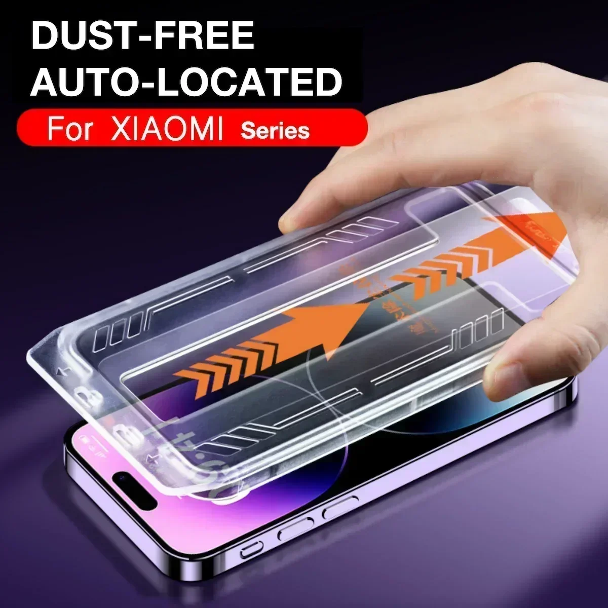 4PCS FOR XIAOMI 14 13 12t 10 9 9t 10t 11i Pro Lite CC9 FOCO3 X3 T Temperin Glass Screen Protector Film Auto-Dust Removal Kit