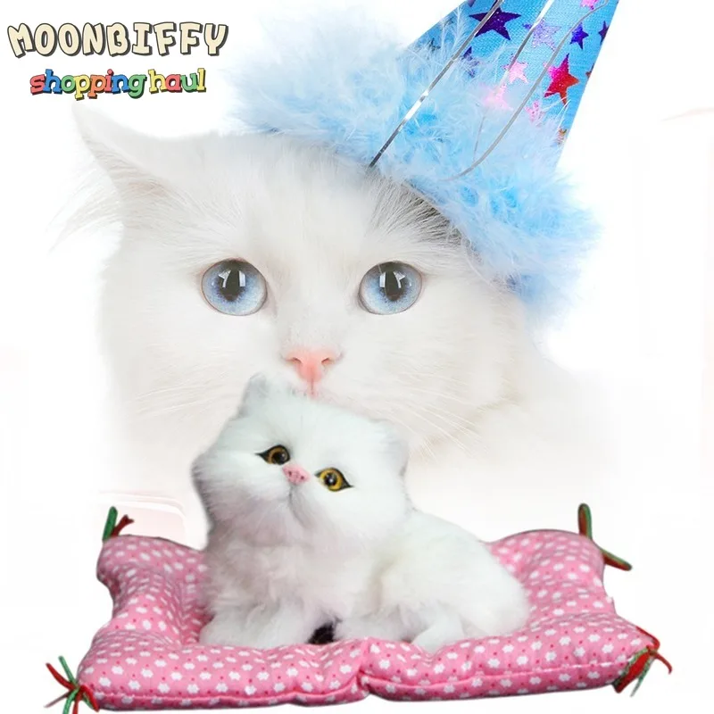 

Мягкие плюшевые животные, имитация плюшевой кошки, электронный питомец с реалистичными звуками, игрушка для детей с подушкой, подарок для д...