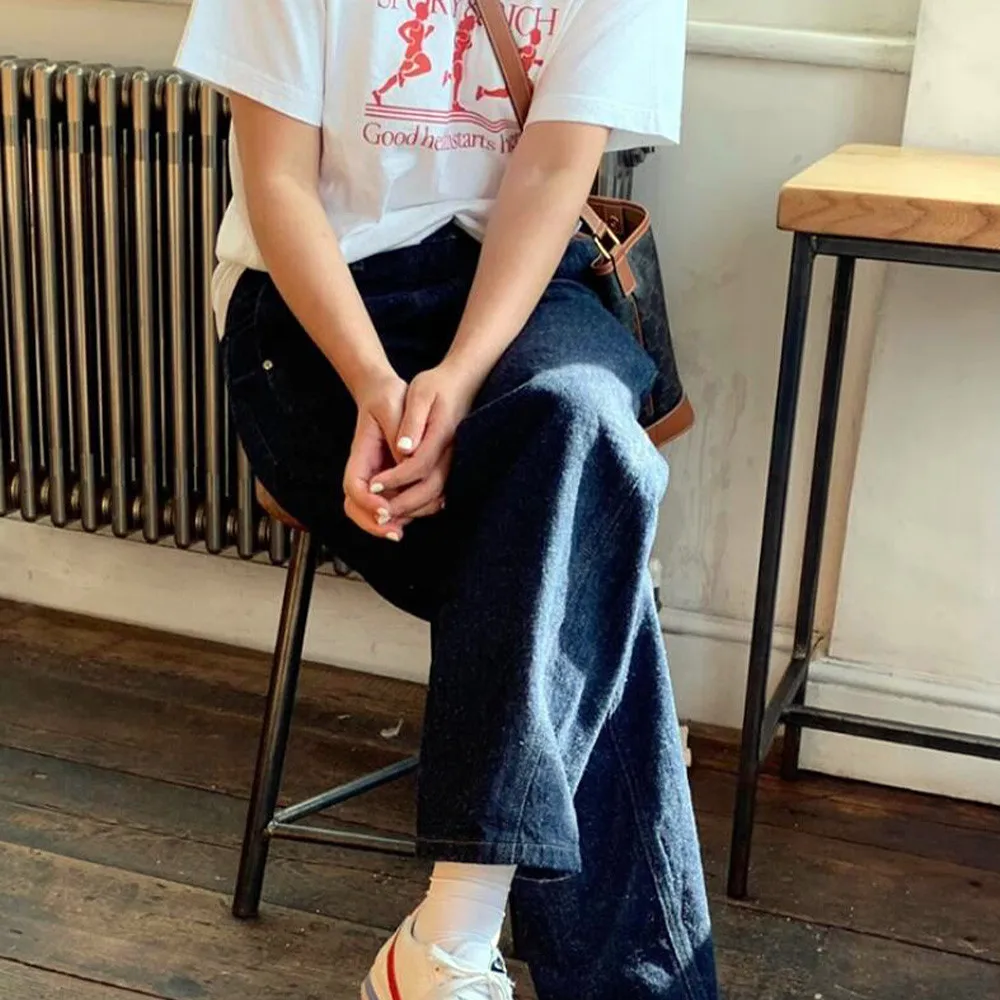 Good Health Starts Белые спортивные футболки из хлопка