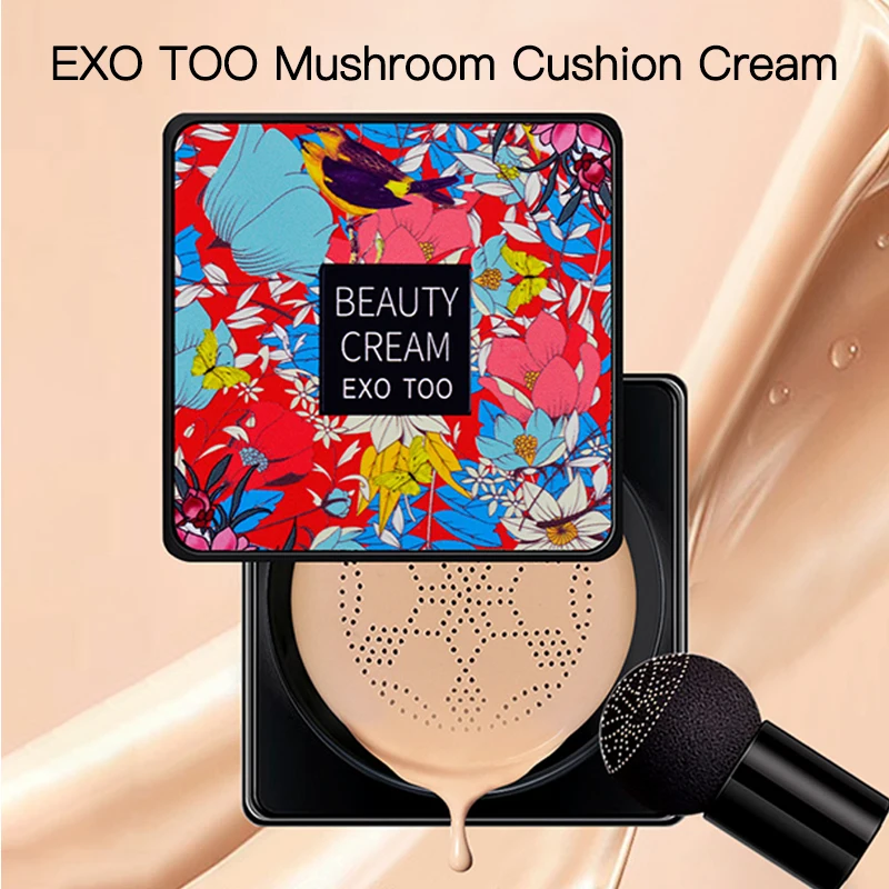 

Air Cushion CC Cream Mushroom Head Face Liquid Foundation Concealer Brightening Moisturizing Isolation Makeup Cosmetics TSLM1