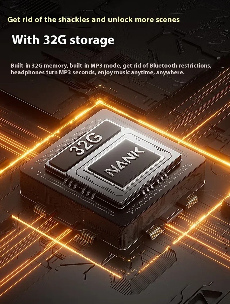 Bluetooth-наушники Nank Runner Pro5 с костной проводимостью профессиональные