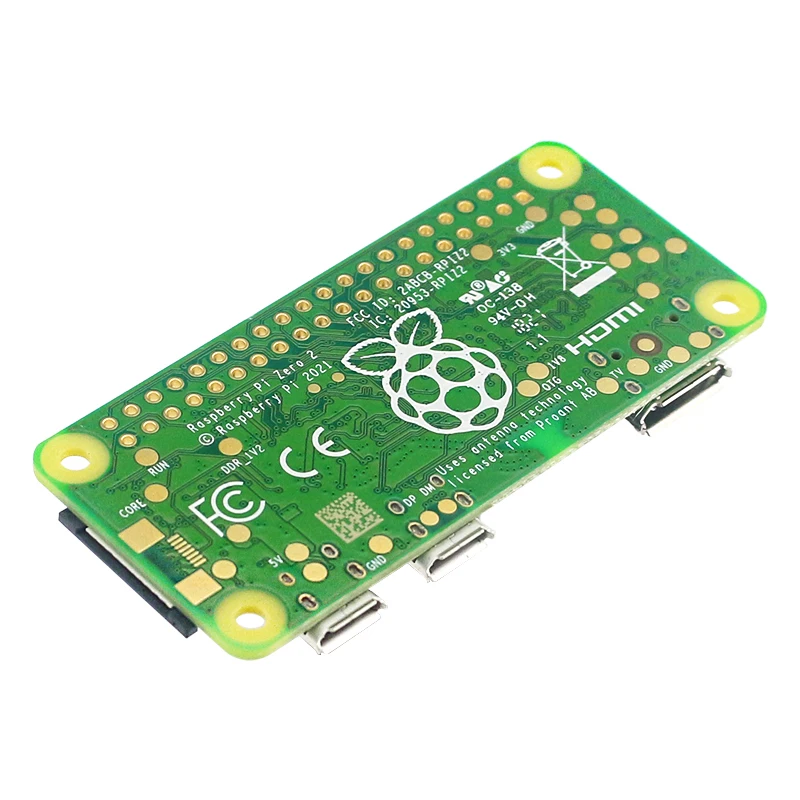 Raspberry Pi Zero 2 Вт Broadcom BCM2710A1 четырехъядерный 64-разрядный SoC 4 ГГц IEEE для платы Bluetooth