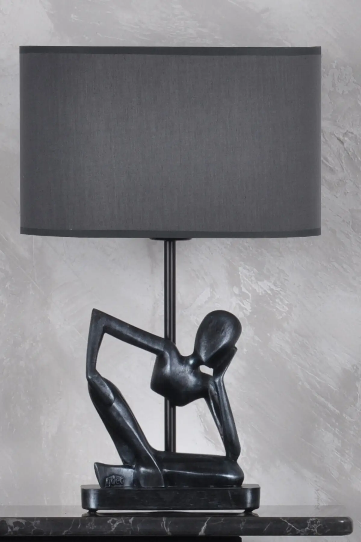 

Modern Design Human Lampshade Silver Gray