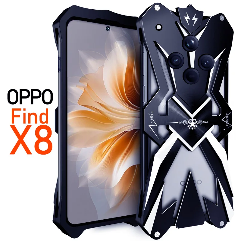 Оригинальный роскошный металлический алюминиевый чехол Zimon Thor Heavy Duty Armor для Oppo Find