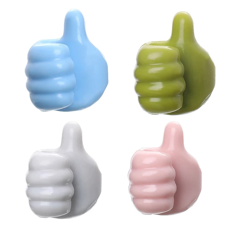 

Wall Hanging Hook Multi-Function Storage Hook Wire Data Cable Rack Thumb Hook