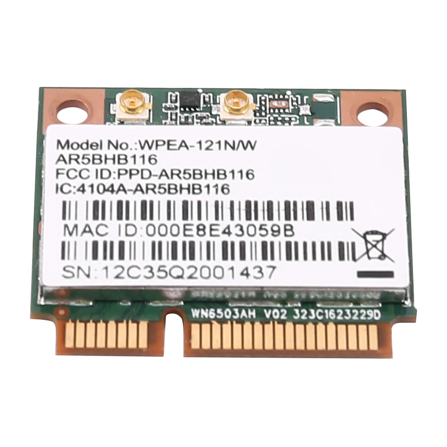 Беспроводная сетевая карта Atheros AR9832 AR5BHB116 2 4/5 ГГц однокристальная 300 Мбит/с 802.11N
