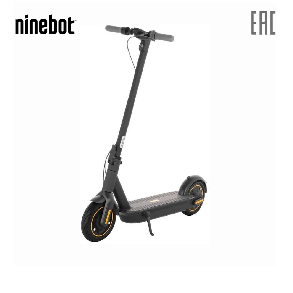 Электросамокат Ninebot By Segway KickScooter MAX G30P скорость 30 км/ч, нагрузка 100 кг, вес 18,4 кг