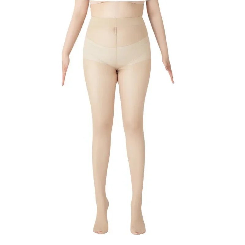 Тонкие женские чулки с защитой от крючков черные шелковые летние без оптовая