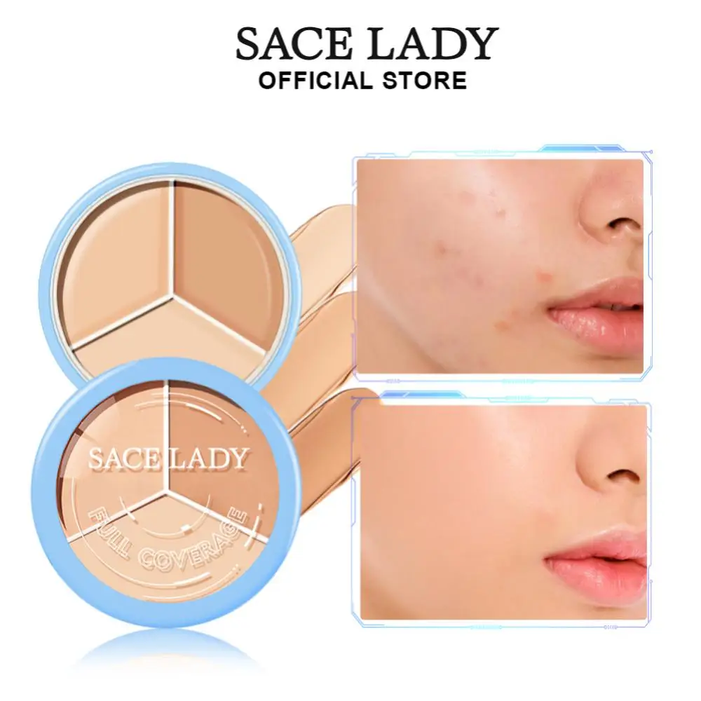 

Moisturizing Light Concealer Cream 1pcs Face Contour Brighten Cover Acne Spots Dark Circles Natural Concealer Palette