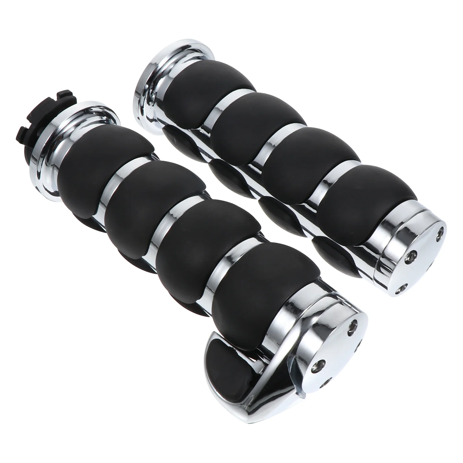 

1 Pair Anti-slip Motorbike Hand Grips Replaceable Motorcycle Handle Bars