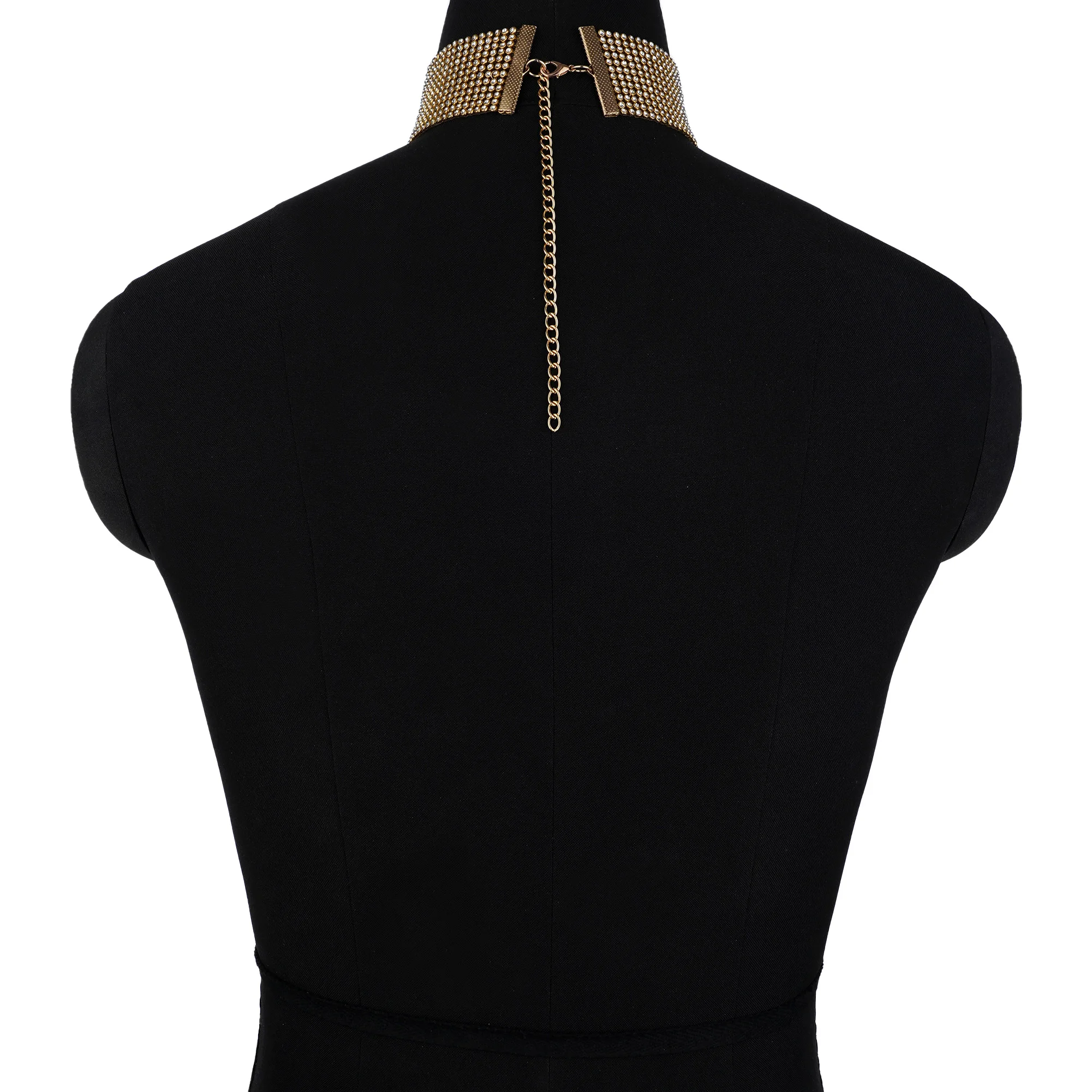 Женская пикантная цепочка для тела ювелирные изделия золотого цвета стразы