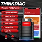 Полный сканер Thinkcar THINKDIAG, 1 год бесплатного обновления всех систем, 16 сбросов, автоматический OBD2 сканер OBDII, диагностический инструмент PK AP200, считыватель