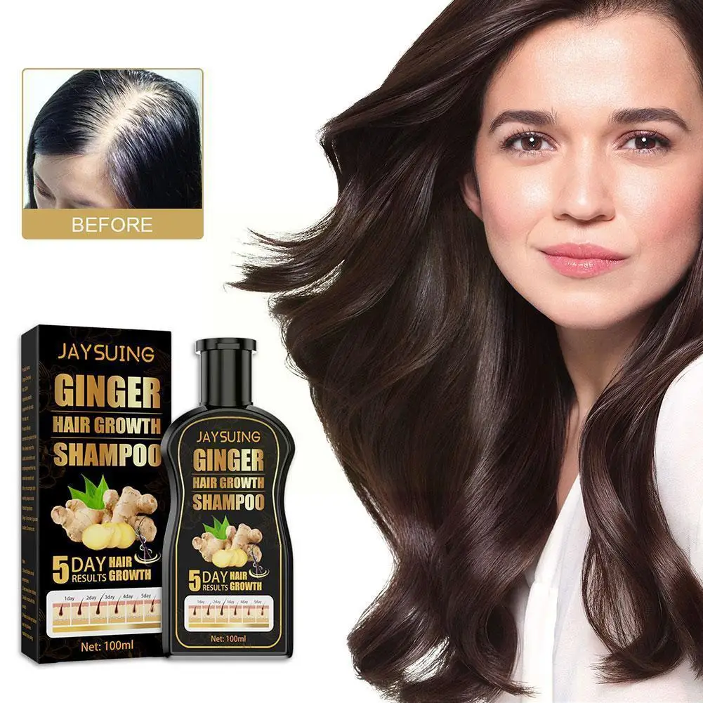 100 ml Natural He Shou Wu Darkening Shampoo Soothes the Hair Dandruff Scalp Treatment Organic Control Oil Anti Conditioner Z8Z4