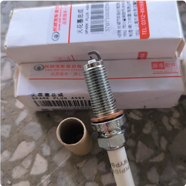 Фото Свечи зажигания 3707100XEN01 для GWM Great Wall Haval Shenshou H6 H6S Dargo Xiaolong Poer VV7 Latte Tank 300 Tank 500 с двигателем GW4N20 №1