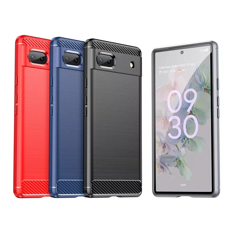 

For Google Pixel 6a Case Cover Pixel 6 Pro 5a 5 4a 5G Soft TPU Protective Bumper Back Phone Cases For Google Pixel 6A 6 Funda