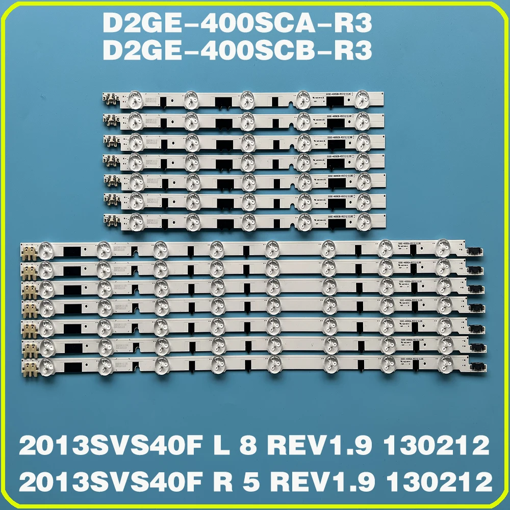 

Светодиодная лента для подсветки телевизора, 13 ламп для телевизора samsung 40 дюймов, D2GE-400SCA-R3 UA40F5500 2013SVS40F UE40F6400 D2GE-400SCB-R3