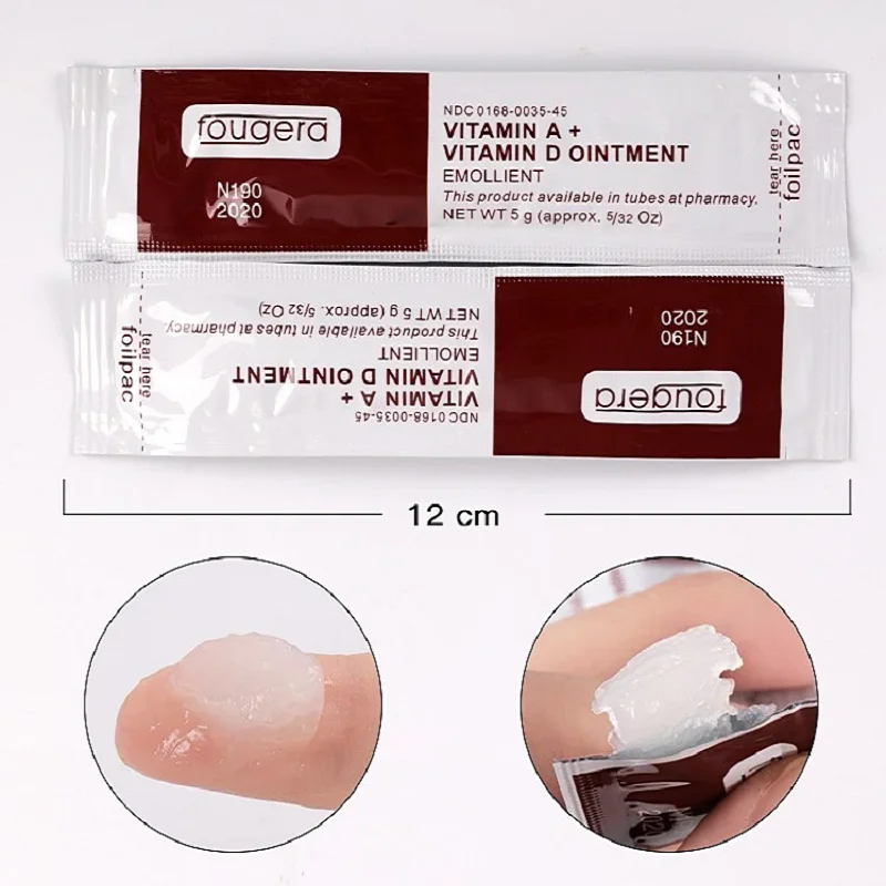 

20pcs Microblading Tattoo Scar Repair Cream Permanent Clean Wound Vitamin A&D Ointment Tattoo Aftercare Gel for Body Art