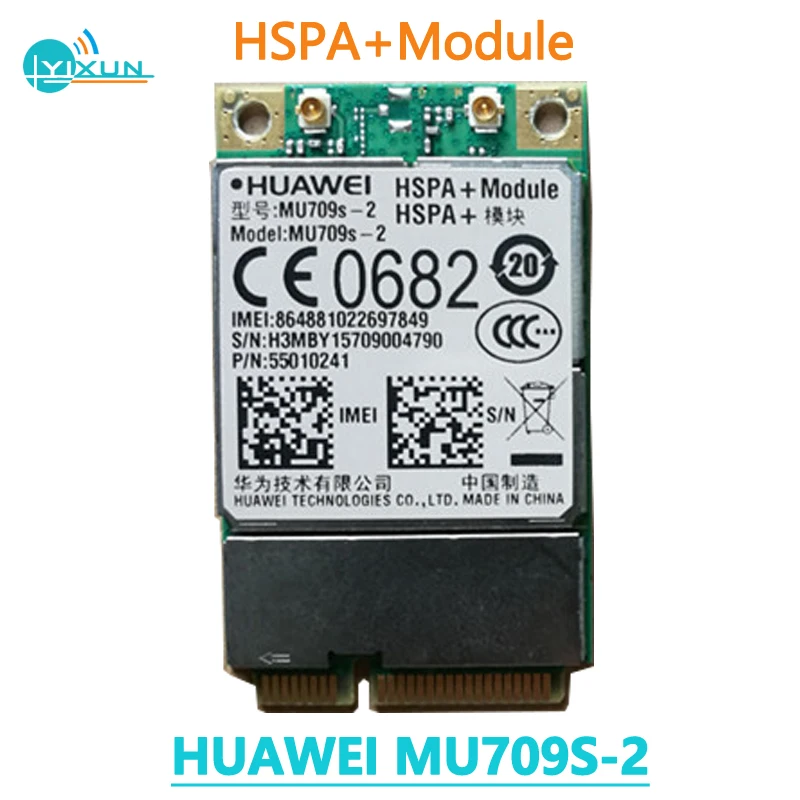 

Huawei MU709S-2 HSPA+ Mini PCIe Module With Hisilicon Chip 3G WCDMA UMTS wireless Module 900/2100MHz Brand new Original
