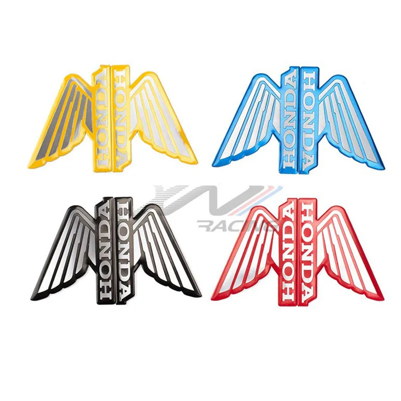 

Brand Wings Badge Racing Motorcycle Sticker For Honda Logo Bike MTB Parts Moto Decorative Stickers Colorful Car Styling Stickers