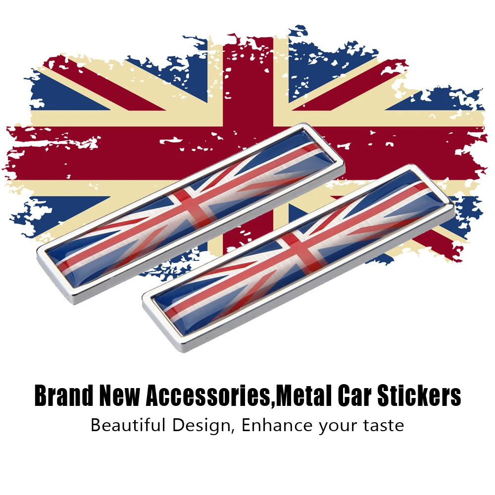 

Car Styling Auto Sticker Emblem Badge For UK Flag For Ford Fiesta Vauxhall Opel Astra Corsa BMW Audi Nissan Qashqai Mini Cooper