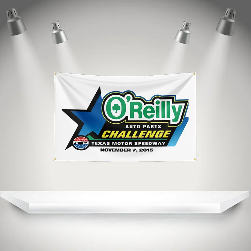 Фото Флаг O-O'REILLY, баннер для автосервиса, тканевый гобелен с HD-печатью для выставок, для автолюбителей, декор для гаража №2