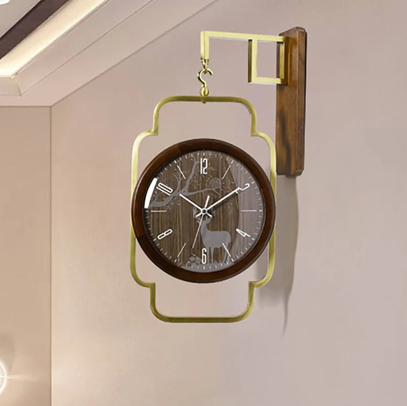 

Vintage Nordic Design Wall Clocks Home Wood Home Design Room Decorarion Horloge Murale Designer Wall Clock Home Decorating Items