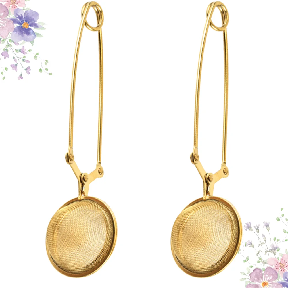 

Tea Strainerloose Sugar Filter Infuser Leaf Flour Dusting Wand Strainers Steel Filters Infusers Stainless Tong Sifter Powdered