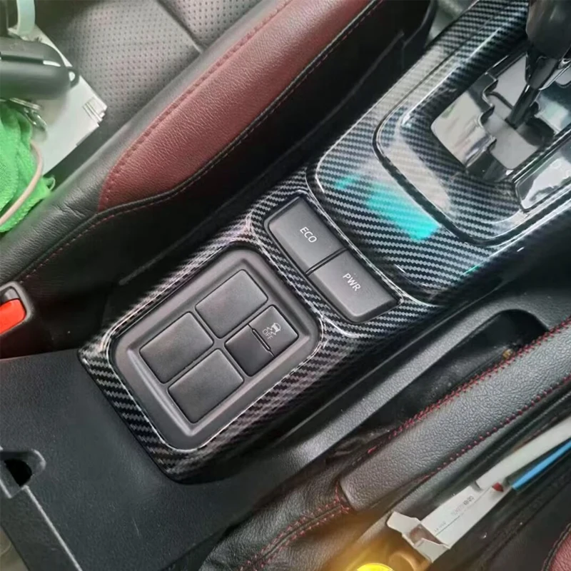 Панель переключения передач из АБС-углеволокна для Toyota Fortuner 2022 2023 2024