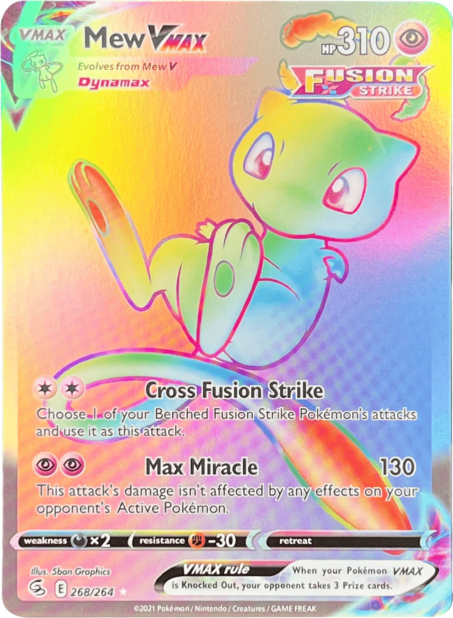 Фото PKM Proxy Expedition(EX) Fusion Strike(FST) Gym Challenge(G2) Коллекционные редкие карты Мьюту/Мью (голографические и обычные), подарки и игрушки PTCG №3