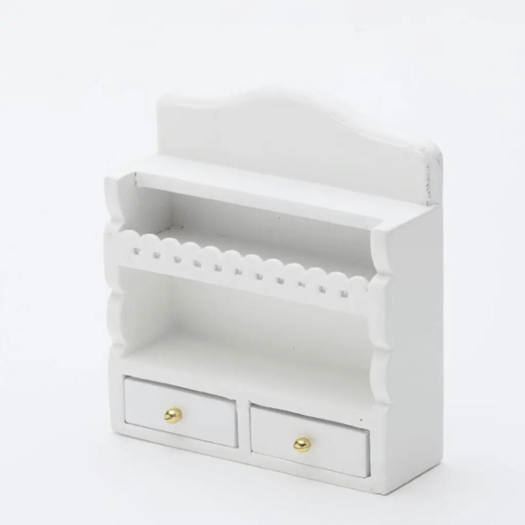 1/12 Scale Dollhouse Kitchen Rack Ornaments Model Decoration for Children | Furniture Toys