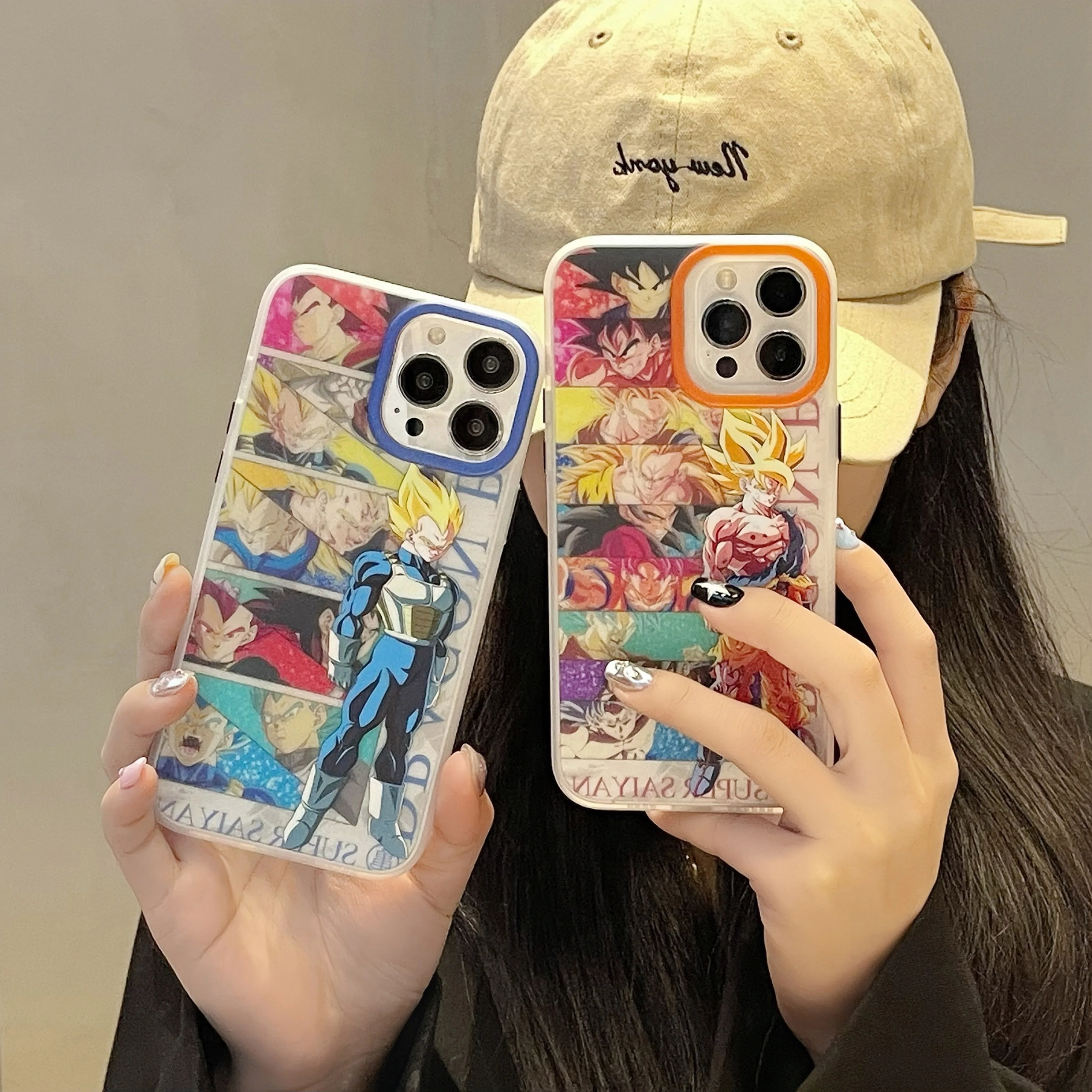 

Dragon Ball Z DBZ Son Goku Vegeta Phone Case For iPhone 14 13 12 11 Pro Max Plus Cartoon Shockproof Soft Cover