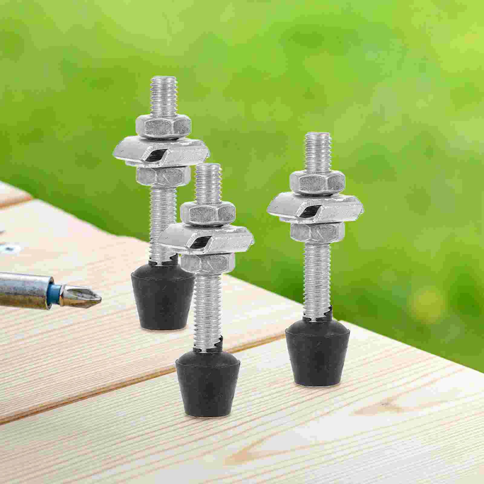

6pcs Woodworking Galvanized Screws Toggle Screws Toggle Clamp Assembly Screws Woodworking Screws