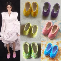 16 scale ancient female soldier embroidered shoes low top canvas hollow shoes model fit 12 inches diy action figure