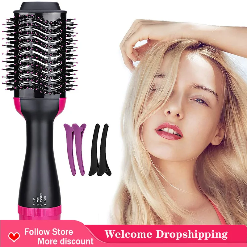 

Фен для волос 5 в 1, 5 в 1, с отрицательными ионами