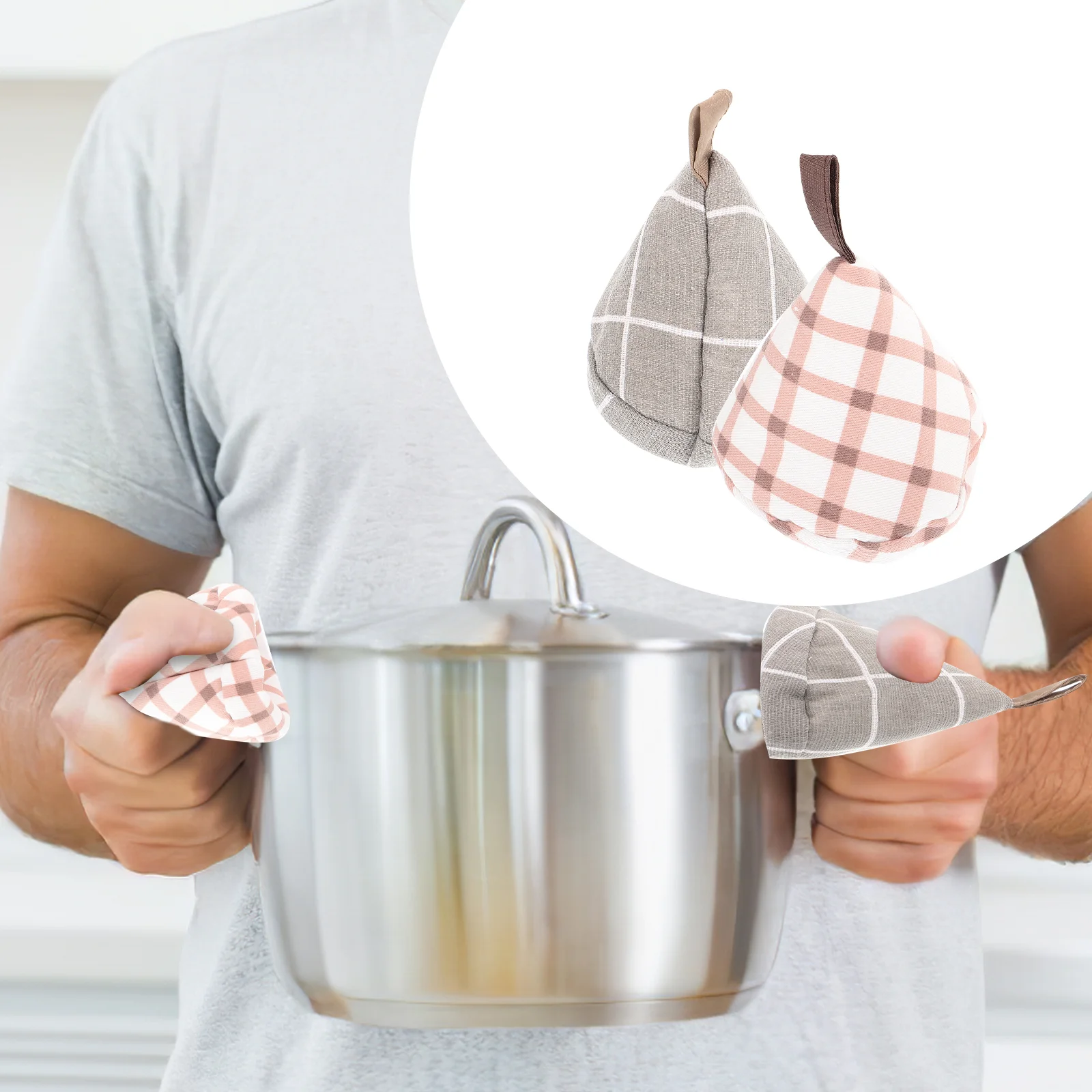 

2 шт., портативная хлопковая Крышка для кастрюль