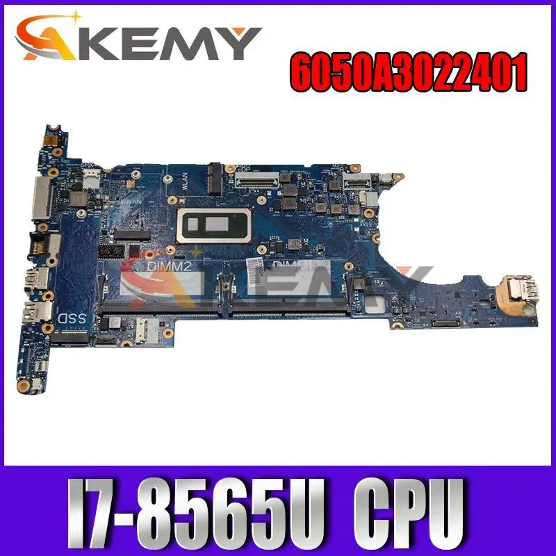 

L60636-601 L60636-001 For HP ELITEBOOK 830 G6 laptop motherboard 6050A3022401-MB-A01 with I7-8565U CPU mainboard 100% fully test