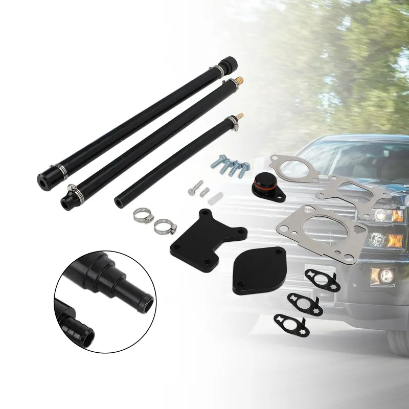 

EGR Valve Cooler Delete Kit For Chevy For GMC Duramax 6.6 L5P 2017 2018 2019