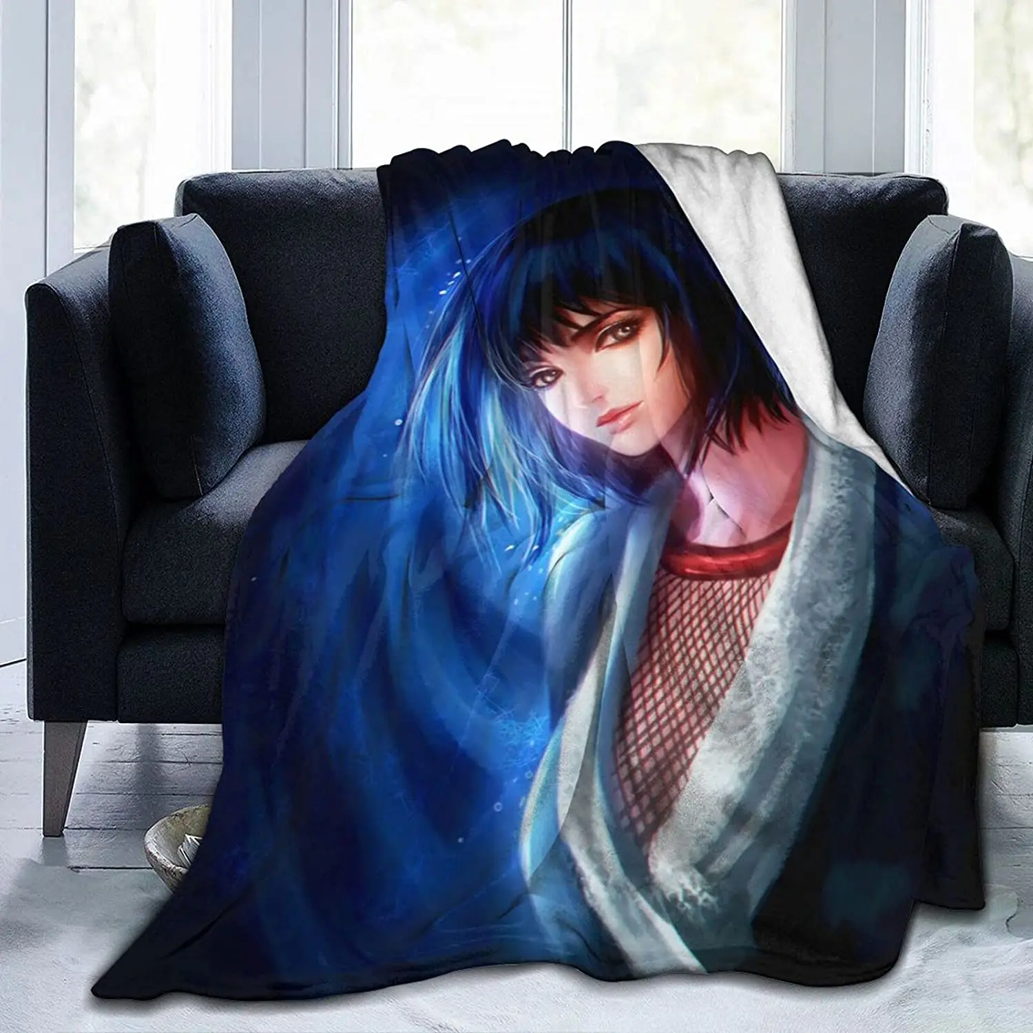 

Shizune Fluffy Soft and Comfortable Blanket, Anime Warm Embrace of Sympathy