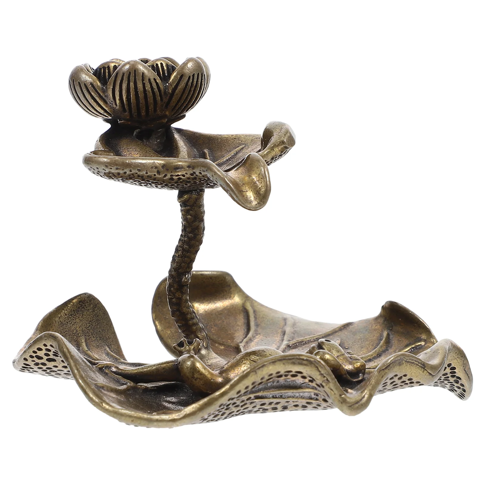 

Antique Incense Holder Home Incense Burner Decorative Lotus Incense Furnace