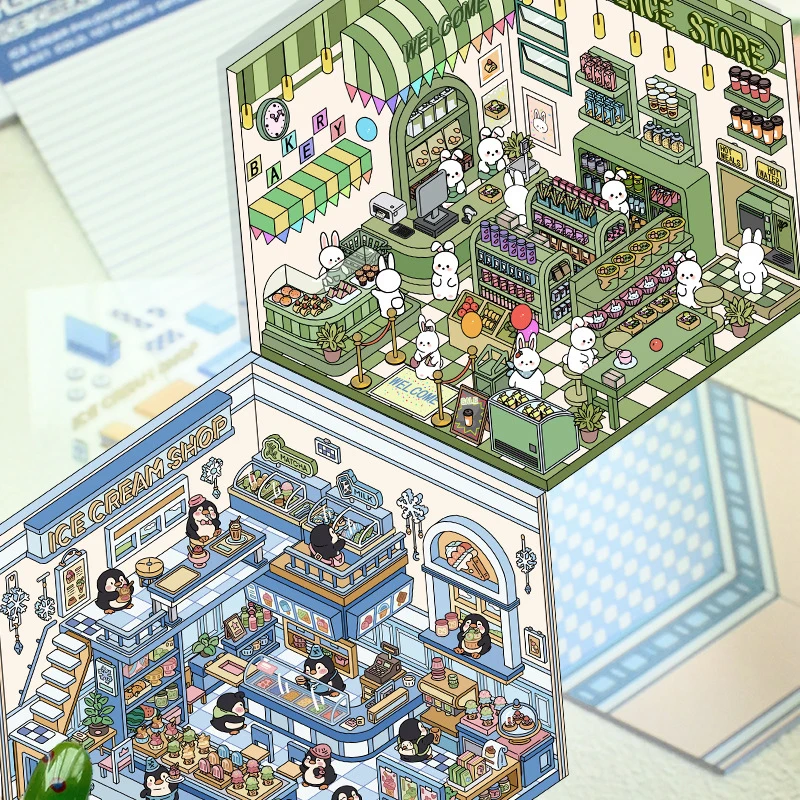 Канцелярские стикеры в ассортименте