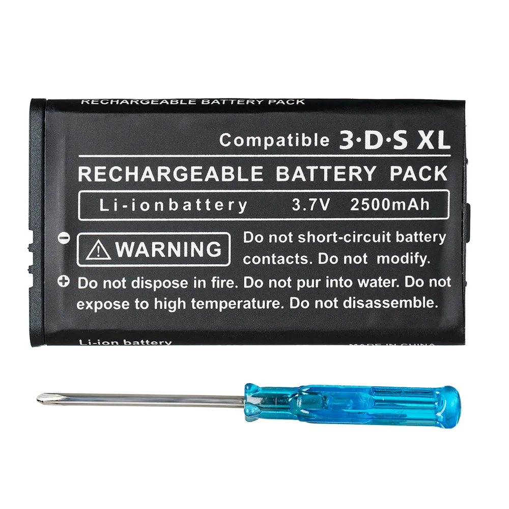 OSTENT 2500mAh 3.7V Rechargeable Lithium-ion Battery Pack + 