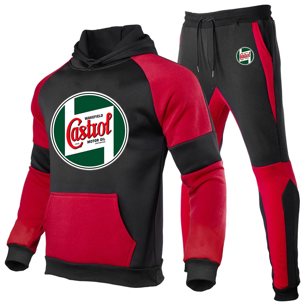 Castrol винтажный знак 2024 новый стиль мужские весенне-осенние повседневные