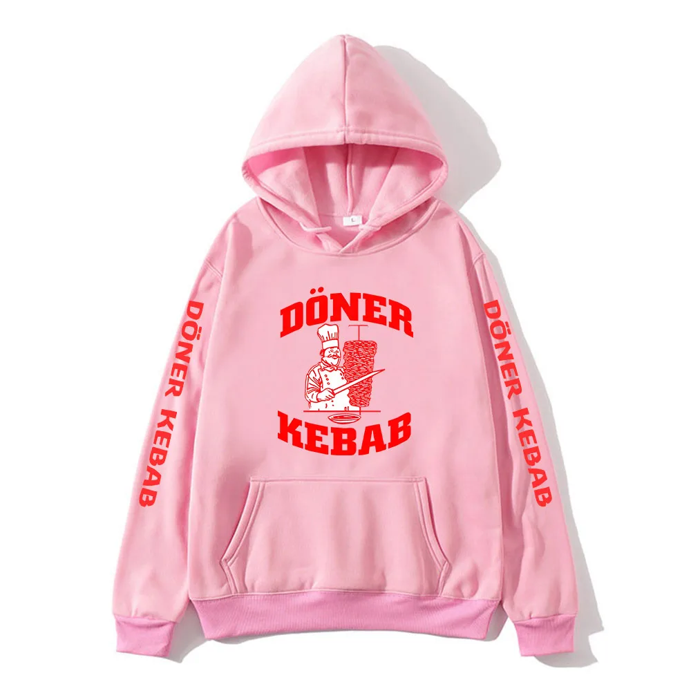 Doner Kebab Hoodie Cartoon Anime Graphic Sweatshirt Men Clothing Winter Streetwear Harajuku Women Y2k Clothes Autumn Sudaderas