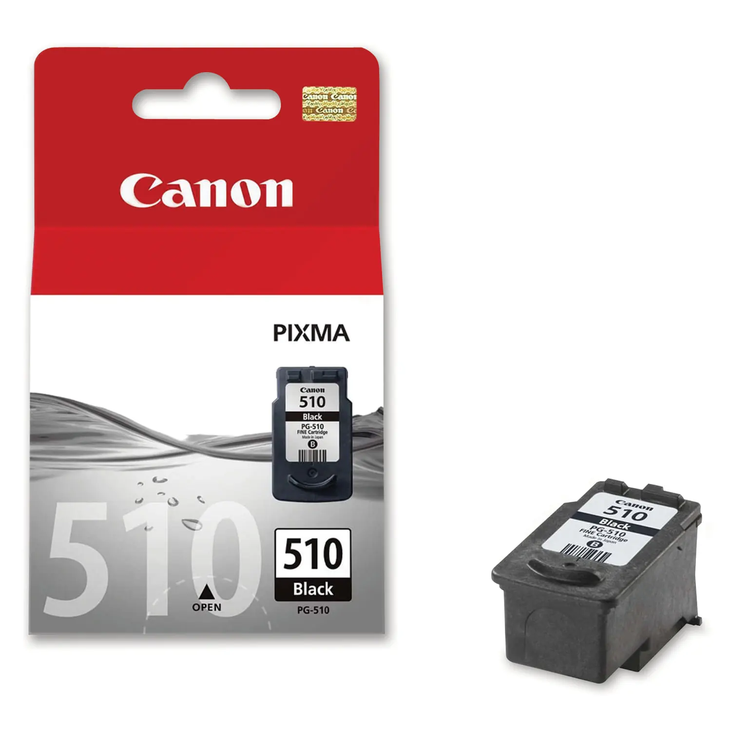Картридж струйный CANON (PG-510) Pixma MP240/MP260/MP480 черный оригинальный ресурс 220 страниц
